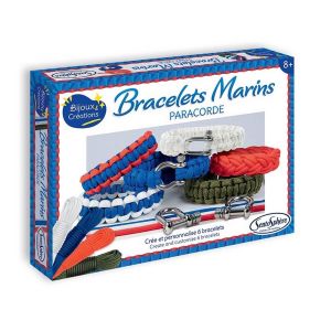 Sentosphère Kit créatif : Bracelets Marins - Paracorde