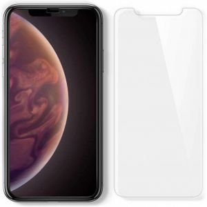 Image de Spigen Protection d'écran en verre trempé GLAStR + applicateur iPhone Xr