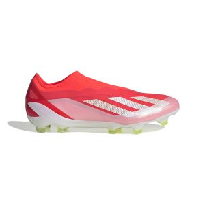 Adidas X Crazyfast Elite Laceless Fg Energy Citrus - Rouge/blanc/jaune - Herbe Naturelle (Fg), pointure 42 - Rouge - Taille 42