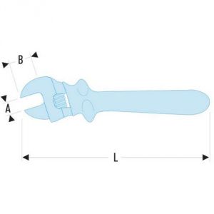 Image de Facom 113.10TAVSE - Clés à molette isolées 1000 Volts série VSE