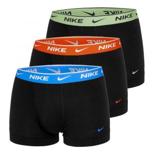Nike Everyday Cotton Stretch Trunk Caleçon Pack De 3 Hommes - Multicouleur, Taille S
