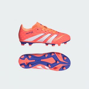 Adidas Bottes de football predator club fg/mg enfant orange