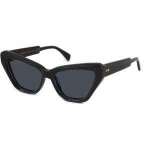 Xlab Femme PANAY Lunettes de soleil Acétate Noir Fumée Cat Eye Polarisé