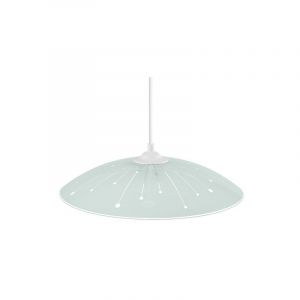 Image de Mathias Suspension brillo blanc/transparent Ø30x55h