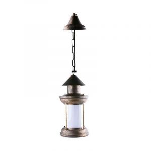 Image de Optonica Suspension Type Lanterne LED 5W Bronze E27 Blanc Chaud 1300K