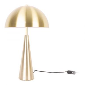 Present time Lampe à poser en métal Sublime or brossé