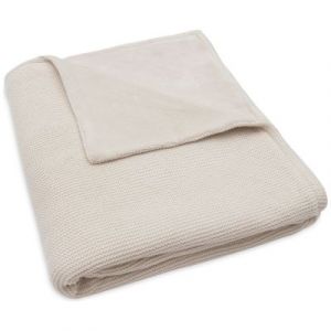 Jollein Couverture Lit B&eacute;b&eacute; Basic Knit - Oatmeal Velvet