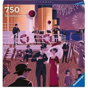 Ravensburger Puzzle Adulte - Puzzle 750 pièces - Titanic - À partir de 14 Ans - Art & Soul - Puzzle de qualité supérieure fabriqué en Europe - 12001544