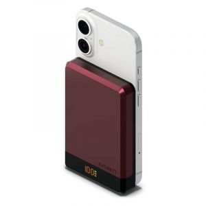 Cygnett Batterie externe MagSlim 10000 mAh charge sans fil Cherry