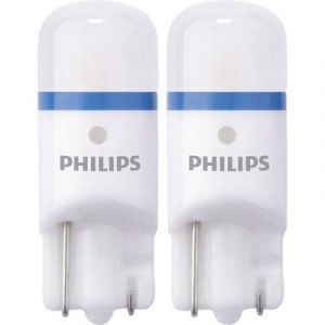 Philips 12799I80X2 X-tremeUltinon LED /éclairage int/érieur Voiture W5W T10 8000K 12V Set de 2 Cool Blue