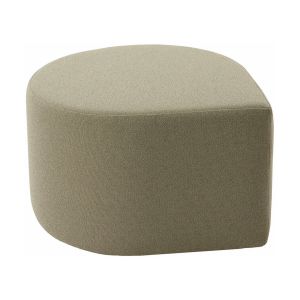 AYTM Pouf en bouclé taupe 70 x 60 cm Stilla