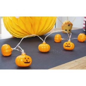 Ruedelafete Guirlande lumineuse Citrouille 1,50 m