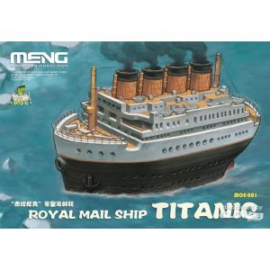 Meng Maquette Model Royal Mail Ship Titanic (MODÈLE DE CARTOON)- Maq