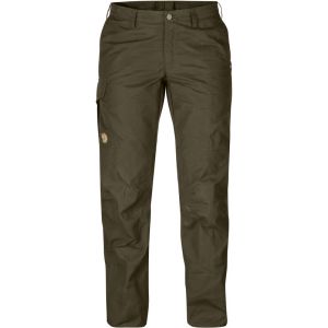 Fjällräven Karla Pro Pantalon Curved Femme, olive EU 46 Pantalons trekking & randonnée