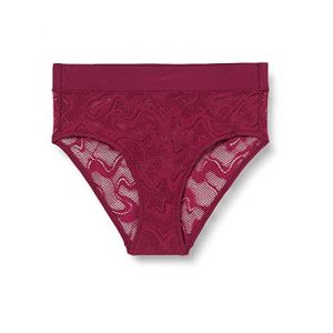 Sloggi Women's Go Allround Lace Hipster - Sous-v&ecirc;tement taille One Size, rouge/violet/rose