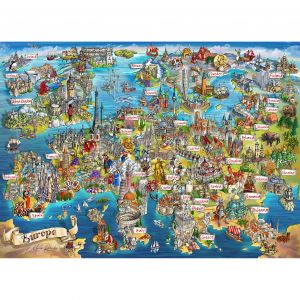 Gibsons Puzzle Explorer l'Europe