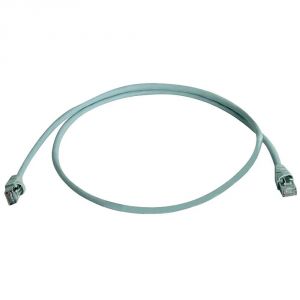 Image de Telegärtner L00000A0072 - Câble RJ45 Cat.6A S/FTP blanc 0,5 m