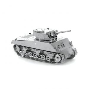 Metal Earth Tank Sherman - Puzzle 3D en métal 20 pièces