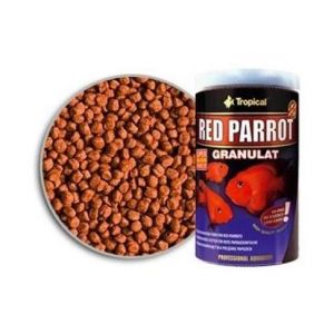 Tropical Red Parrot Granulat Nourriture pour Aquariophilie 1 L