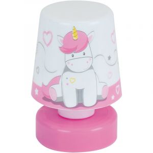 Jemini Veilleuse Poussoir Licorne 7 couleurs