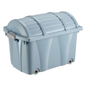 Keeeper Caisse pirate 49 litres, couleur bleu nordique, 58 x 37 x 40, gamme Kamil