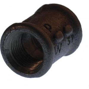 Image de Codital Manchon fonte droite / gauche galvanis&eacute; ou noir