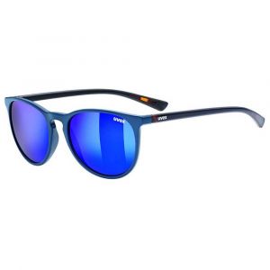 Uvex LGL 43 Lunettes, blue havanna/mirror blue Lunettes de soleil