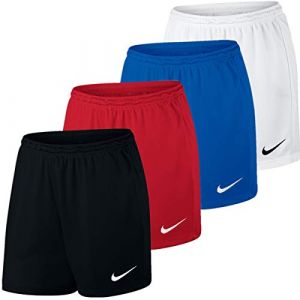 Nike Park III Short NB Femme, White/(Black), FR : L