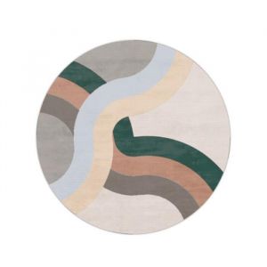 Kartell Tapis ronde RUGS (2355F6 - Laine de l'Himalaya)