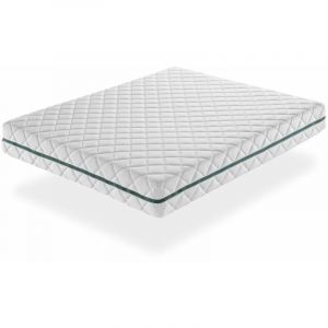 Matelas Ressorts Ensach&eacute;s 120X190 eros, Epaisseur 24 cm, 7 zones de confort. D&eacute;houssable. Hygi&eacute;nique et respirant