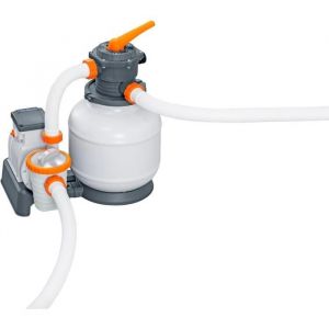 Bestway Filtre à sable Pompe filtrante 8.327m3h Blanc