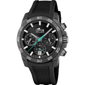 Lotus Gousset homme Chrono - L18974-3 Bracelet Silicone Noir