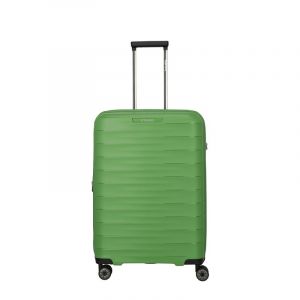 Travelite Mooby 4 Rollen Trolley M 66 cm mit Dehnfalte Koffer & Trolleys 1 ct Grün Herren (139.99 € / 1 ct)