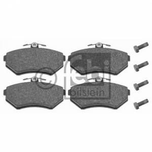 Febi Bilstein Jeu de 4 plaquettes de frein &agrave; disque 16048