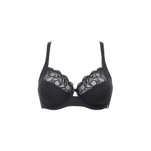Sans Complexe Ariane Essential Soutien Gorge Emboîtant Armatures Femme, 75/90C, Noir