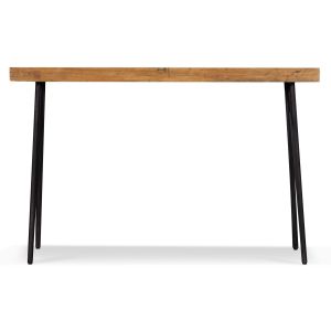 Décoration d'Autrefois Console Bois Métal Marron 130x40x80cm