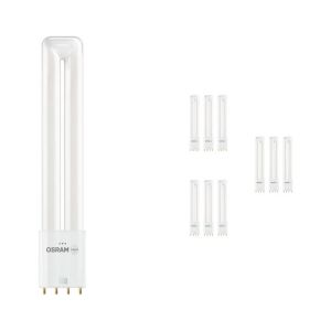 Osram Lot 10x Dulux L LED 2G11 8W 900lm - 830 Blanc Chaud | 4-pin - Équivalent 18W