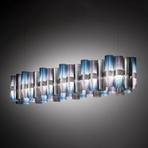 Slamp La Lollo Suspension LED &agrave; 1 source lumineuse, LALS3XLGRD01T00NMTEU,