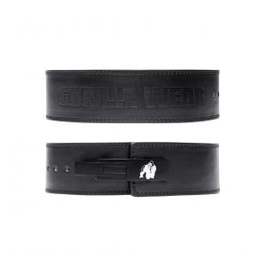 Gorilla wear Ceinture de levage en cuir carbone 4"