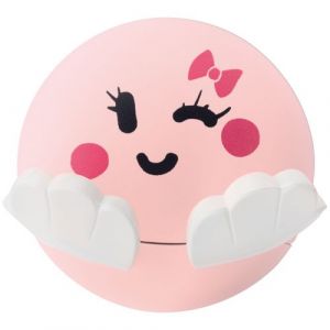 Inofix Patère adhésive enfant - rose - Patère, Porte manteau