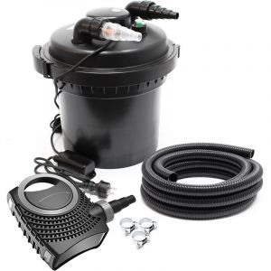 Image de Sunsun CPF-280 Set 8000l 11W UVC NEO2800 Pompe Tuyau Kit de Filtration