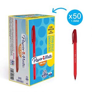 Paper Mate Inkjoy 100 &agrave; capuchon rouge