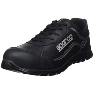 sparco Teamwork Scarpa Antinfortunistica Da Lavoro-Bassa per Uomo E Donna-Nitro-S3 SRC, Botte de Protection Incendie et de scurit Mixte, Noir, 39 EU
