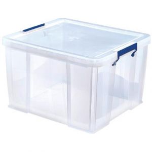 Fellowes Boîte de rangement ProStore, 48 litres, transparent