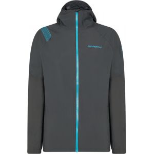 La Sportiva Run Jacket Women, gris S Vestes & Gilets course à pied
