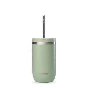 Qwetch Cold cup isotherme inox vert