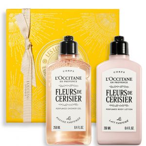 L'Occitane en Provence Fleurs De Cerisier Body Care Collection (Worth £46)