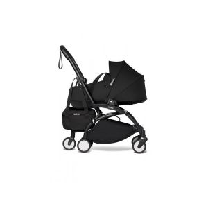 Image de Babyzen Poussette YOYO2 nacelle et YOYO bag cadre noir Noir