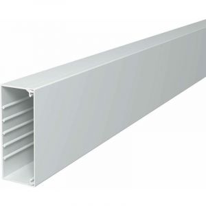 OBO Bettermann Goulotte de c&acirc;ble WDK60150RW 6191231 (L x l x H) 2000 x 150 x 60 mm 1 pc(s) blanc pur