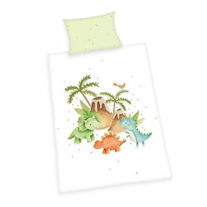 Herding Babybest Parure de lit enfant dinosaures 100x135 cm - Taille 100x135 cm